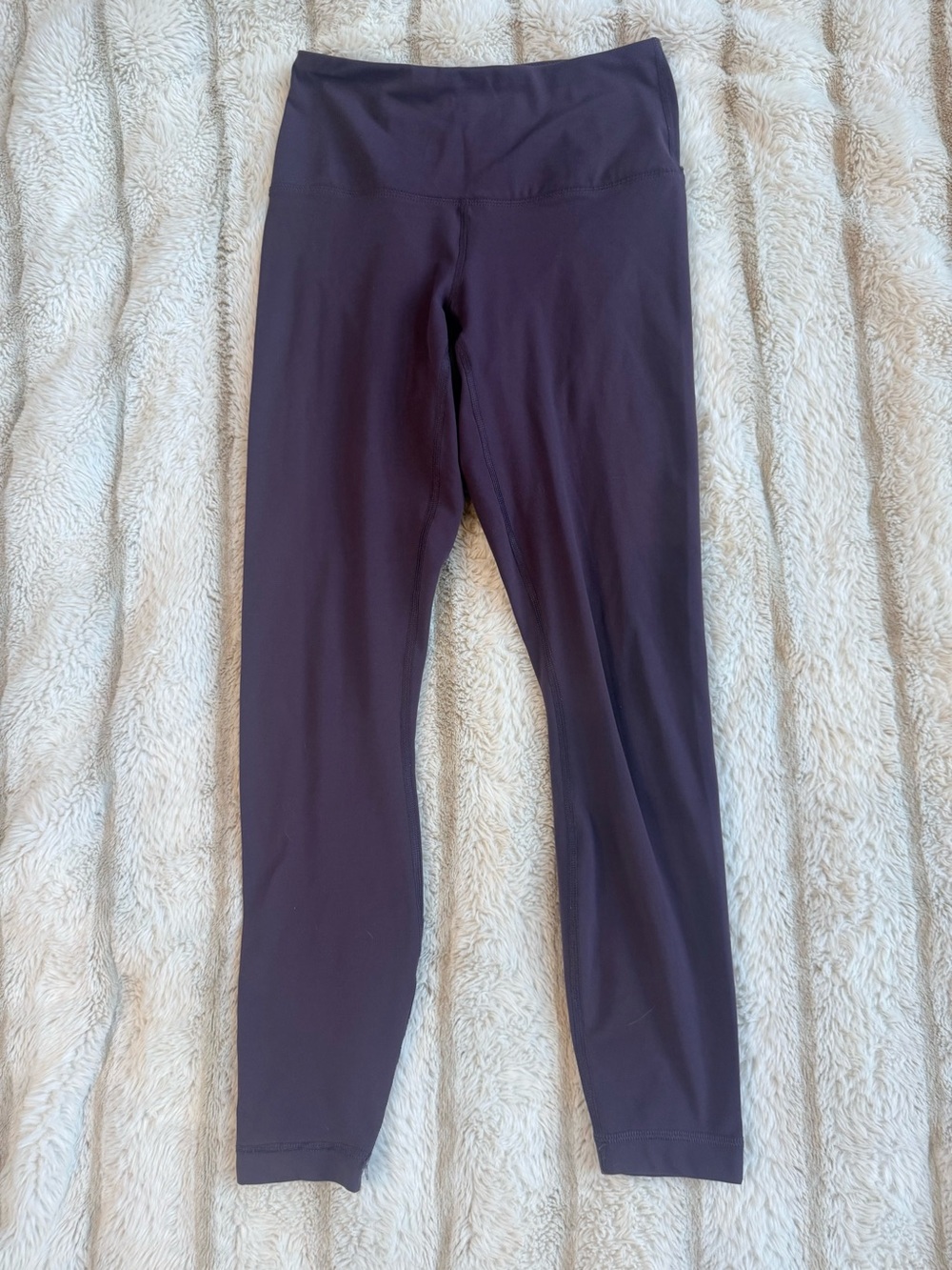 Yogalicious Women’s High Rise Leggings XS Purple Plum 7/8 Length Yoga Workout